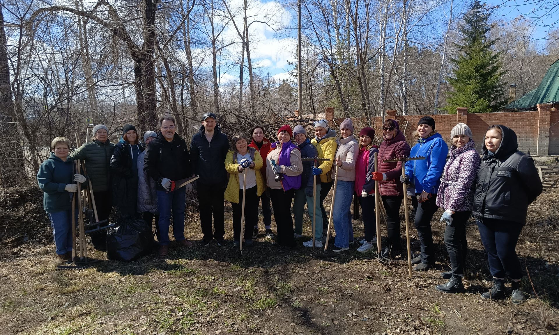 Субботник в нашем центре